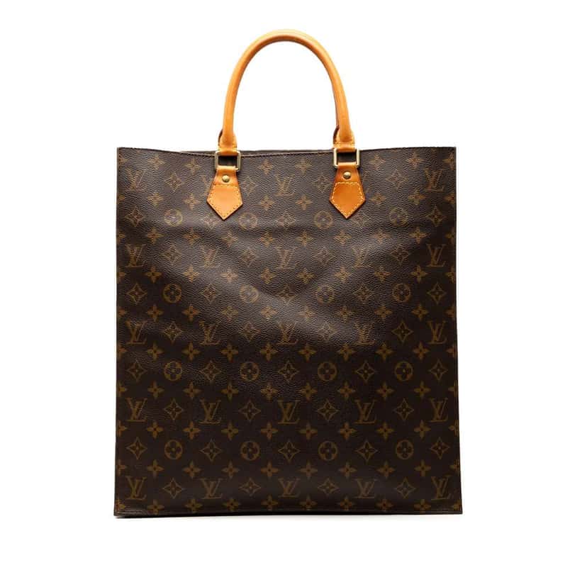 Louis Vuitton Monogram Sac Plat Brown Good condition - Front View