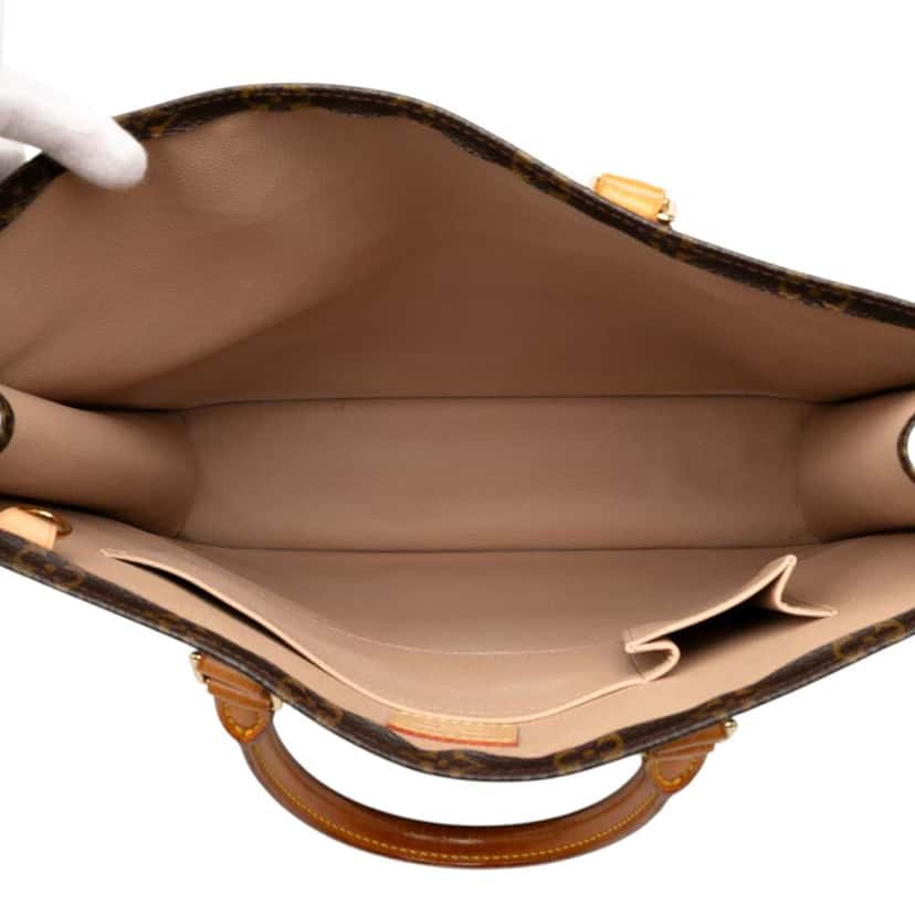 Louis Vuitton Monogram Sac Plat Brown Good condition - Model View