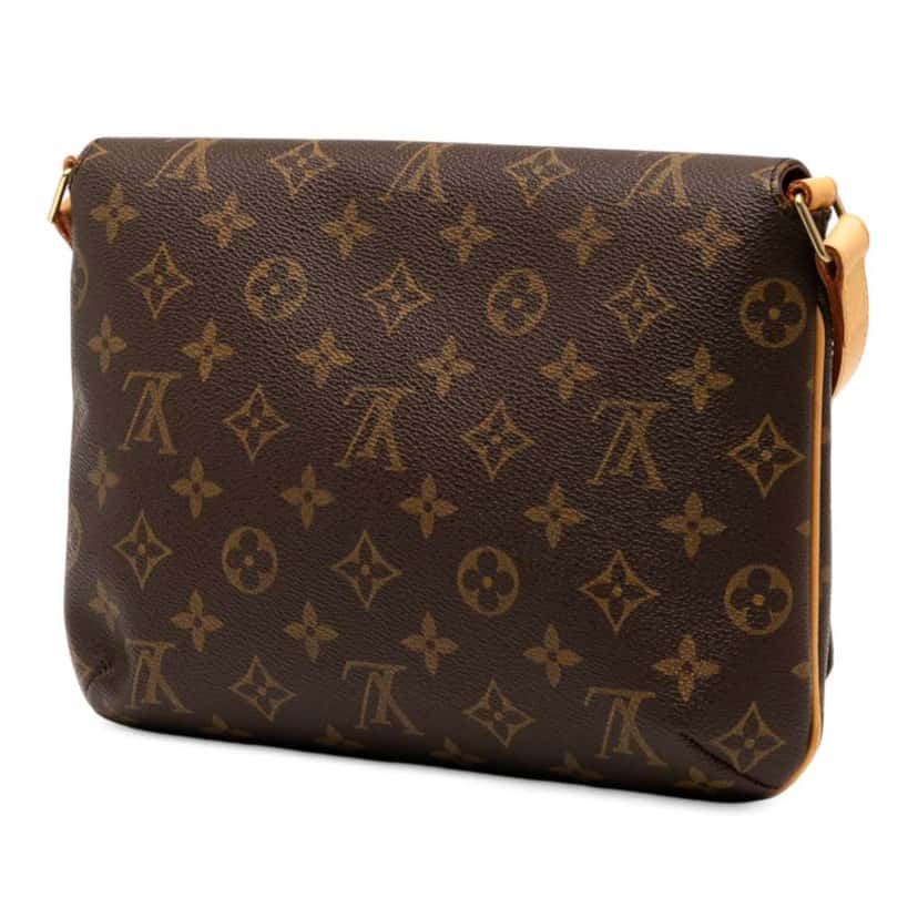 Louis Vuitton Monogram Musette Tango Short Strap Brown Good condition - Back View
