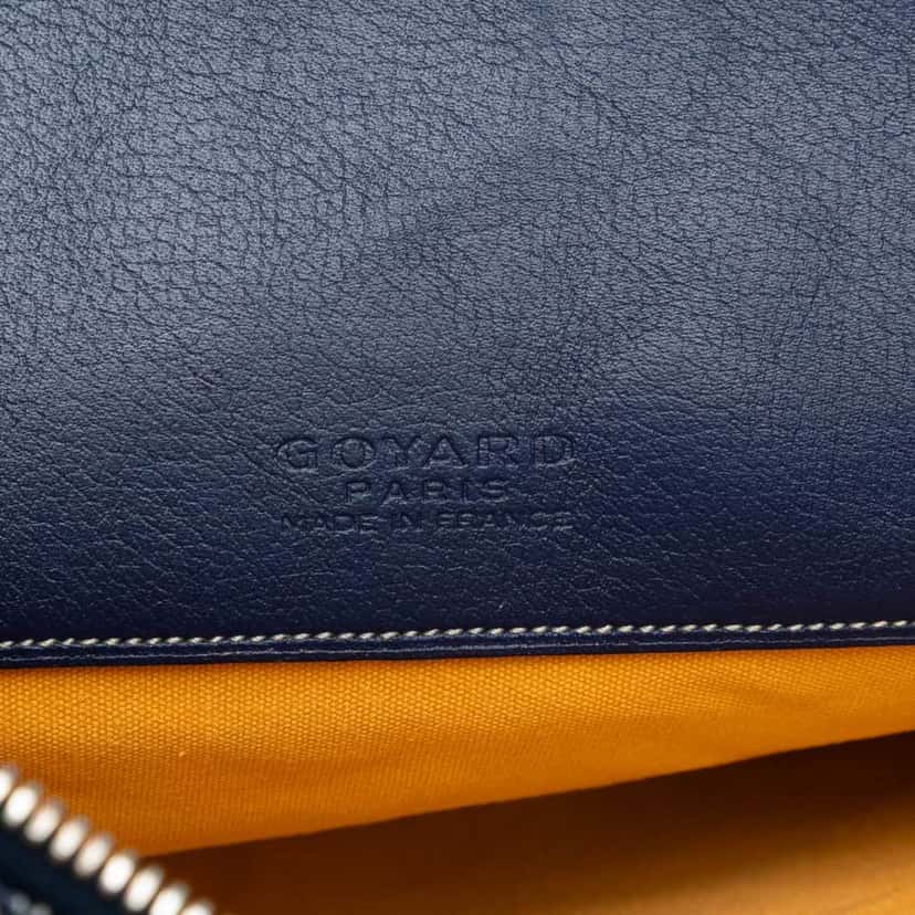 Goyard Goyardine Senat MM Blue Canvas Good condition - Box View