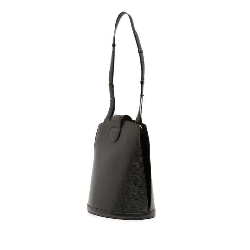 Louis Vuitton Epi Cluny Black Leather Good condition - Back View