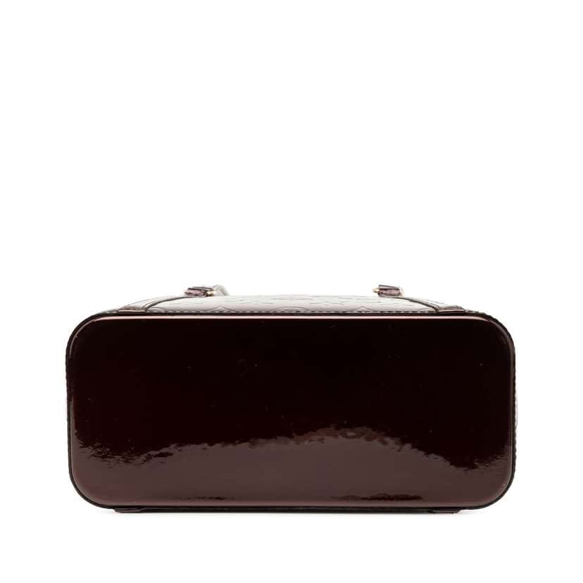 Louis Vuitton Monogram Vernis Avalon MM Purple Leather Good condition - Inside View