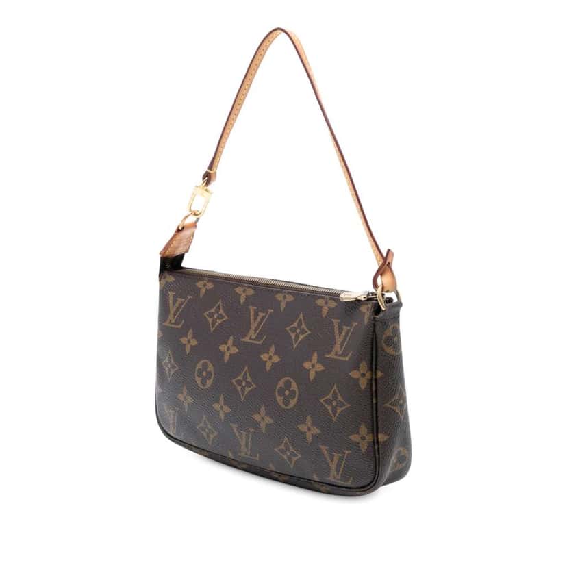 Louis Vuitton Monogram Pochette Accessoires Brown Good condition - Back View