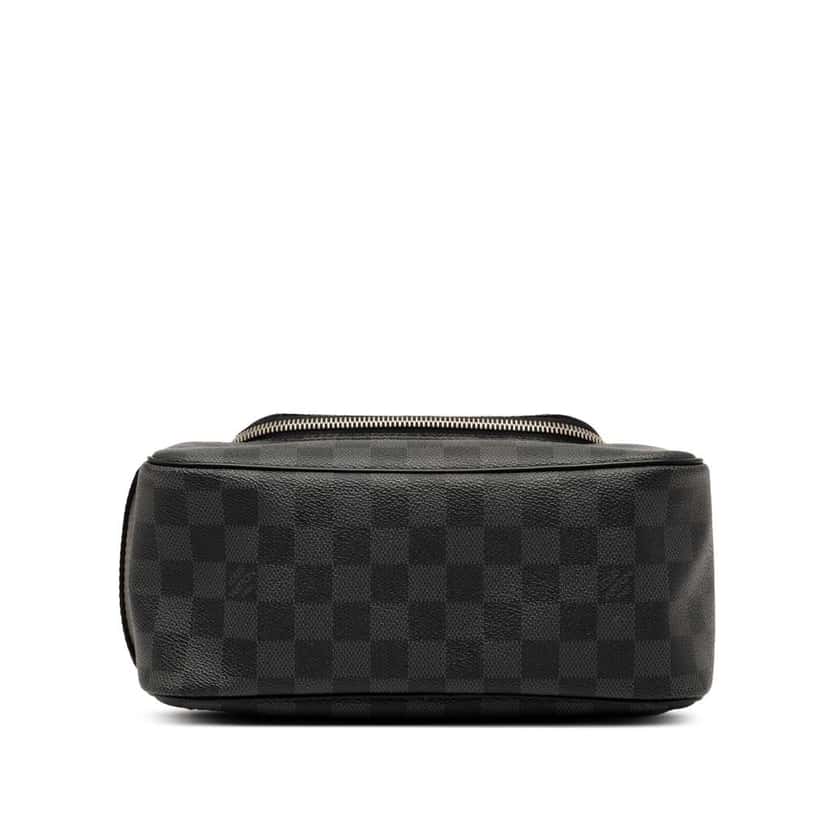 Louis Vuitton Damier Graphite Toiletry Pouch Black Good condition - Inside View
