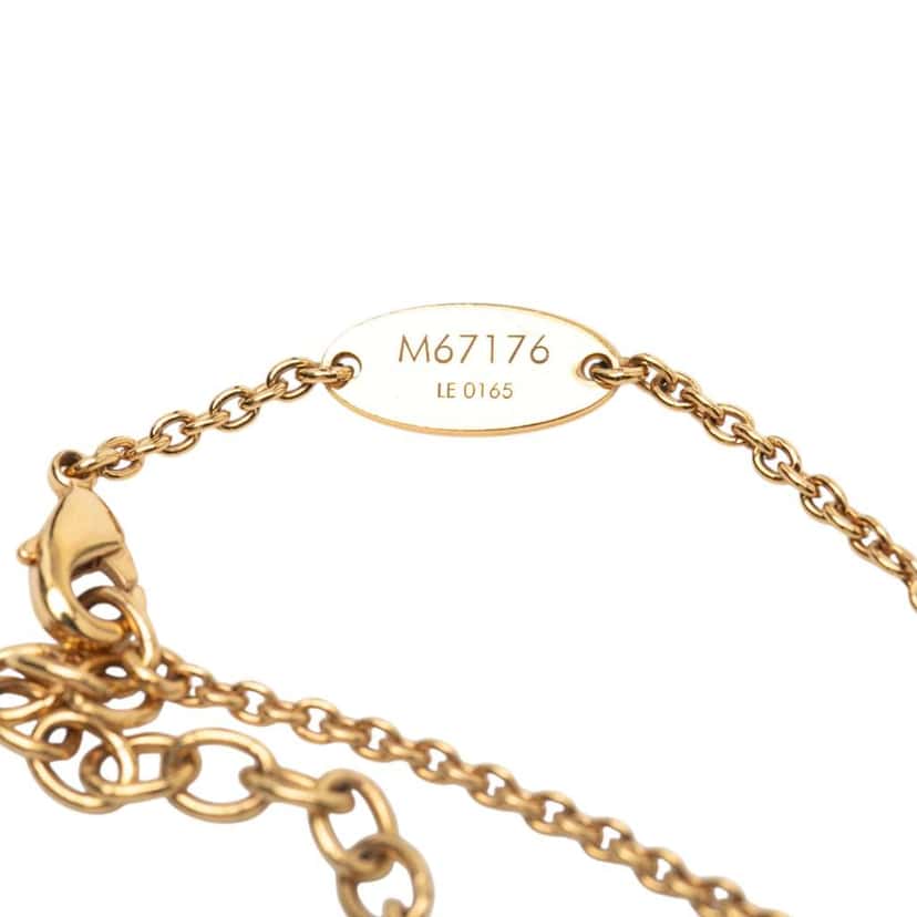 Louis Vuitton Gold Plated Brass LV & Me S Bracelet Gold Brass Good condition - Box View