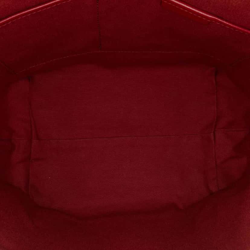 Burberry Small Haymarket Check Coated Canvas Salisbury Tote Brown Canvas Good condition - Model View