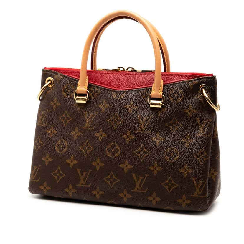 Louis Vuitton Monogram Pallas BB Brown Very good condition - Back View