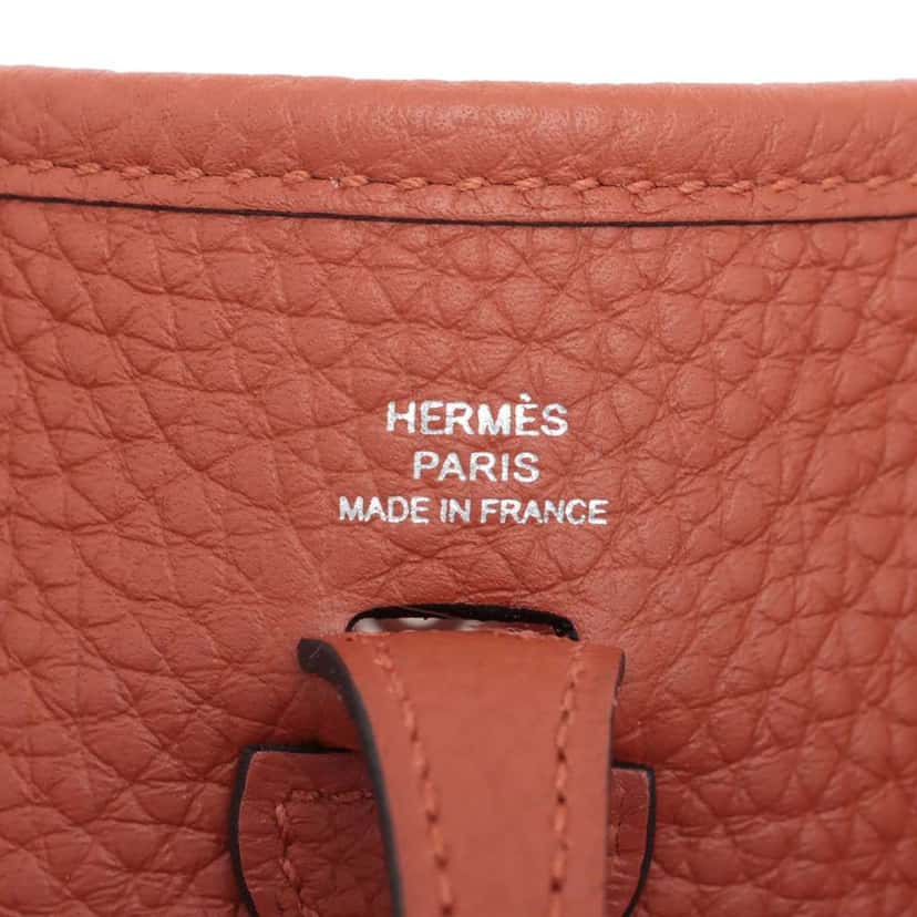 Hermès Clemence Evelyne Amazone 16 Brown Leather Good condition - Box View