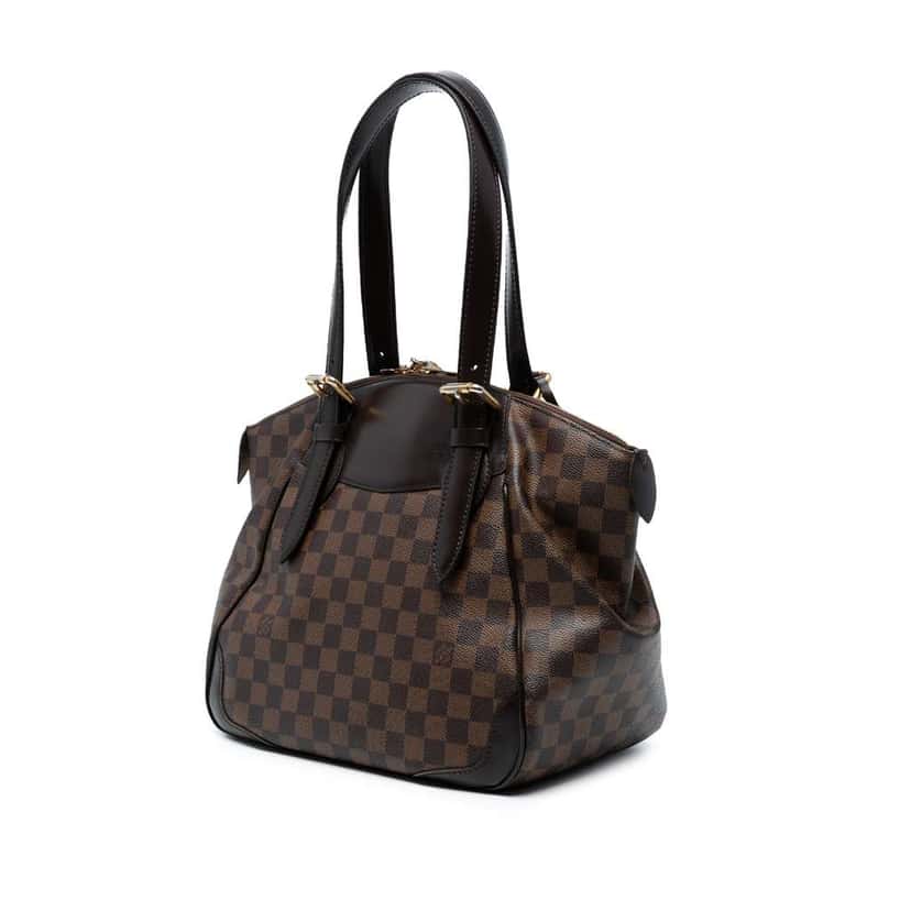Louis Vuitton Damier Ebene Verona MM Brown Good condition - Back View