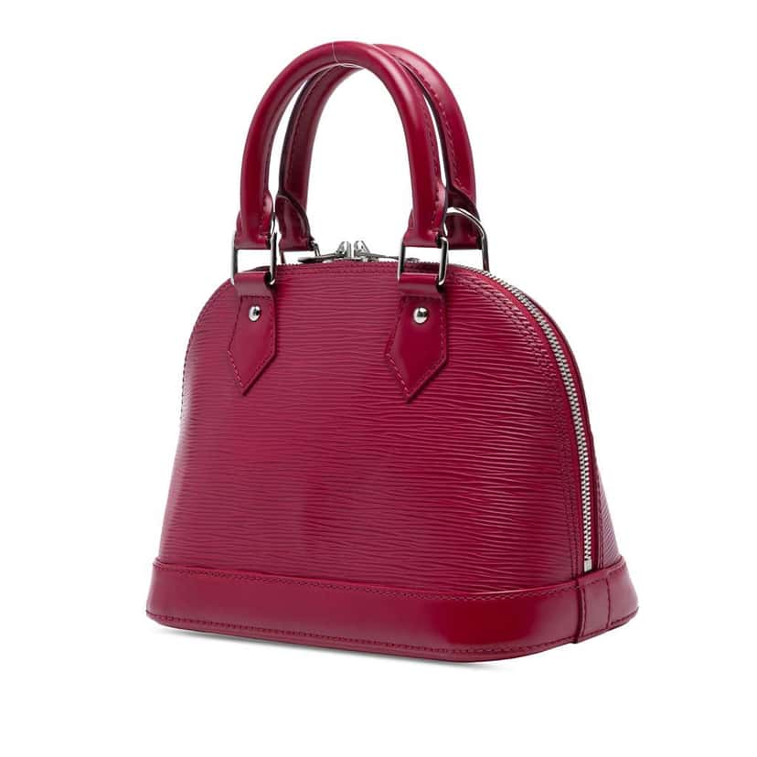 Louis Vuitton Epi Alma BB Pink Leather Good condition - Back View