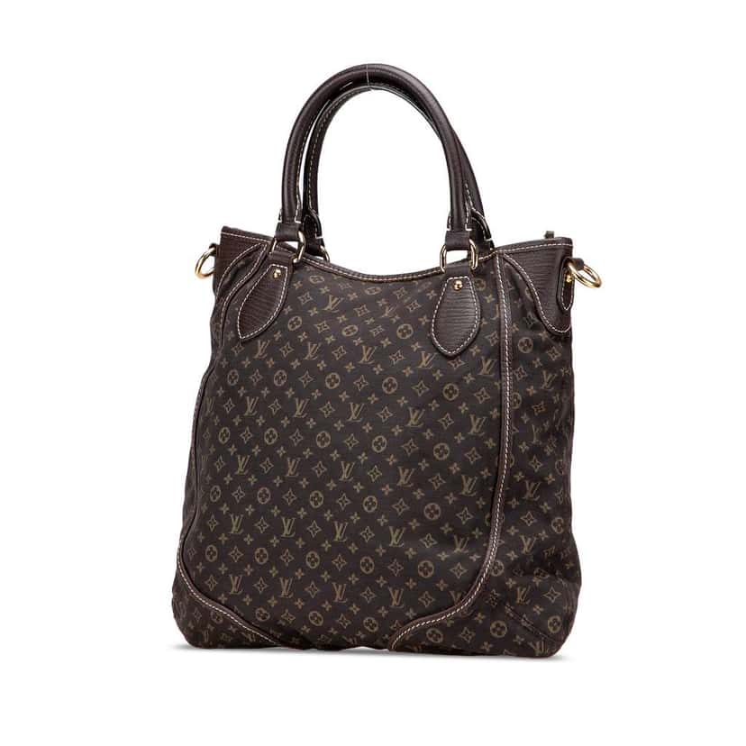 Louis Vuitton Monogram Mini Lin Besace Angele Brown Canvas Good condition - Back View