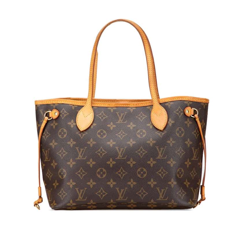 Louis Vuitton Monogram Neverfull PM Brown Canvas Good condition - Front View