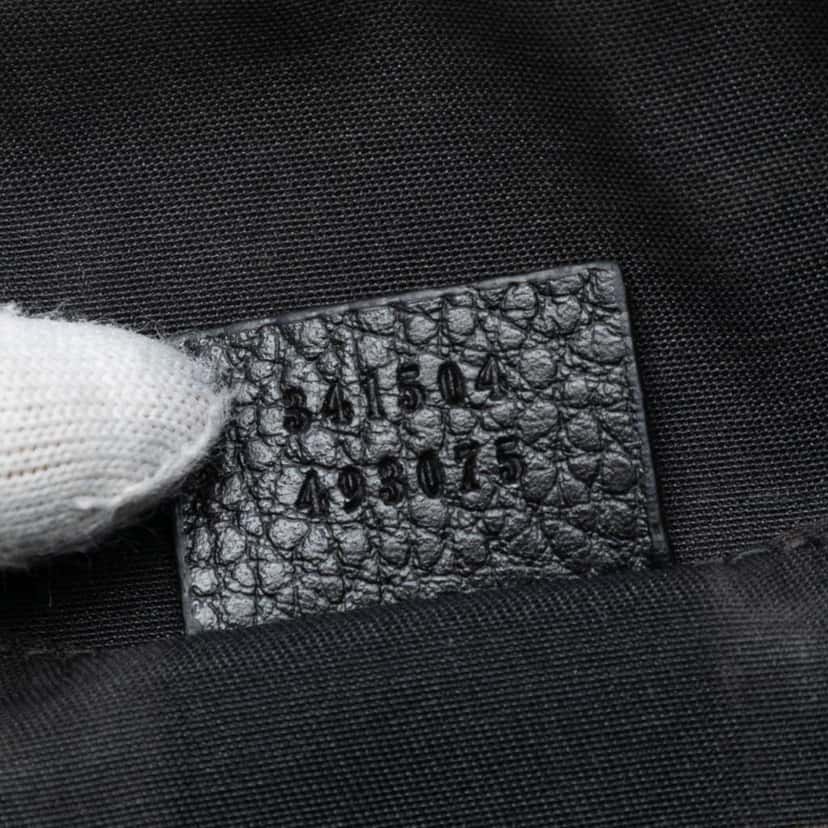 Gucci Mini Leather Dome Satchel Black Leather Very good condition - Box View