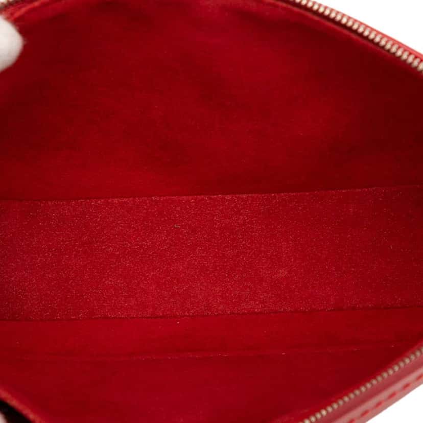 Louis Vuitton Epi Pochette Accessoires Red Leather Good condition - Model View
