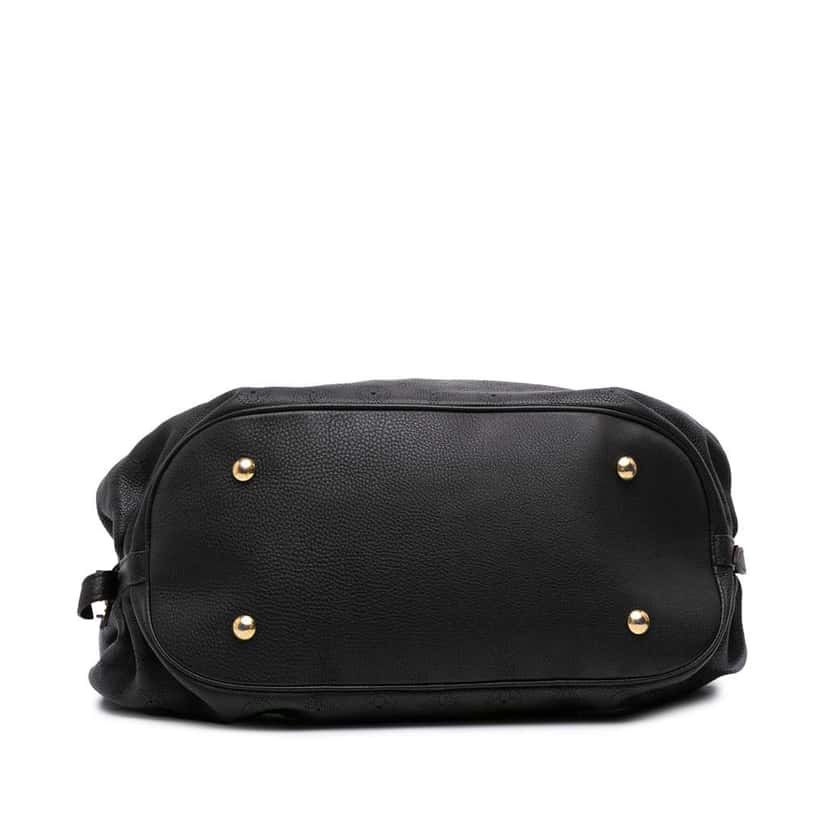 Louis Vuitton Monogram Mahina XL Black Leather Good condition - Inside View