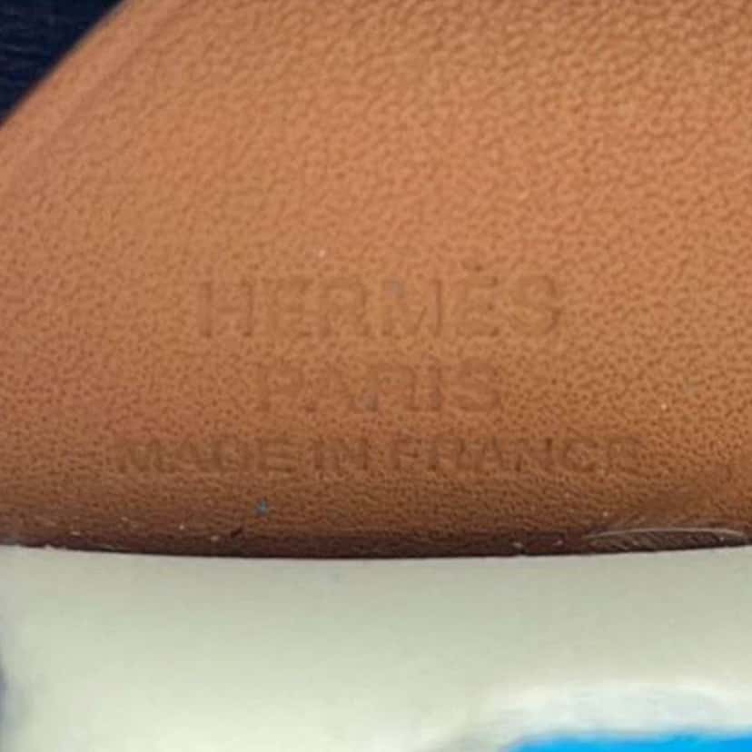 Hermès Milo Lambskin and Swift Grigri Rodeo Pegase Bag Charm PM Green Leather Good condition - Inside View