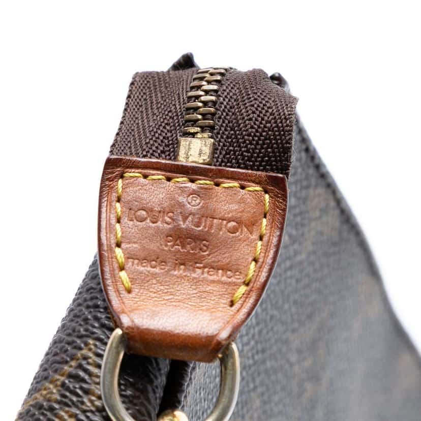 Louis Vuitton Monogram Pochette Accessoires Brown Good condition - Box View