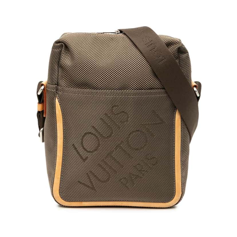 Louis Vuitton Damier Geant Citadin Grey Canvas Good condition - Front View