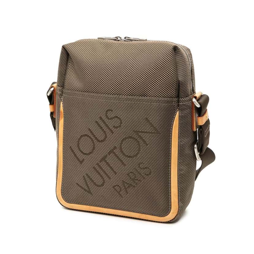 Louis Vuitton Damier Geant Citadin Grey Canvas Good condition - Back View