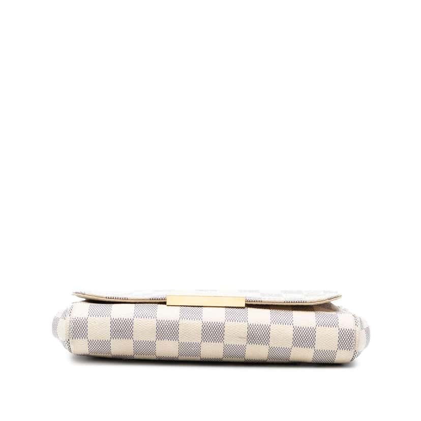 Louis Vuitton Damier Azur Favorite PM White Good condition - Inside View
