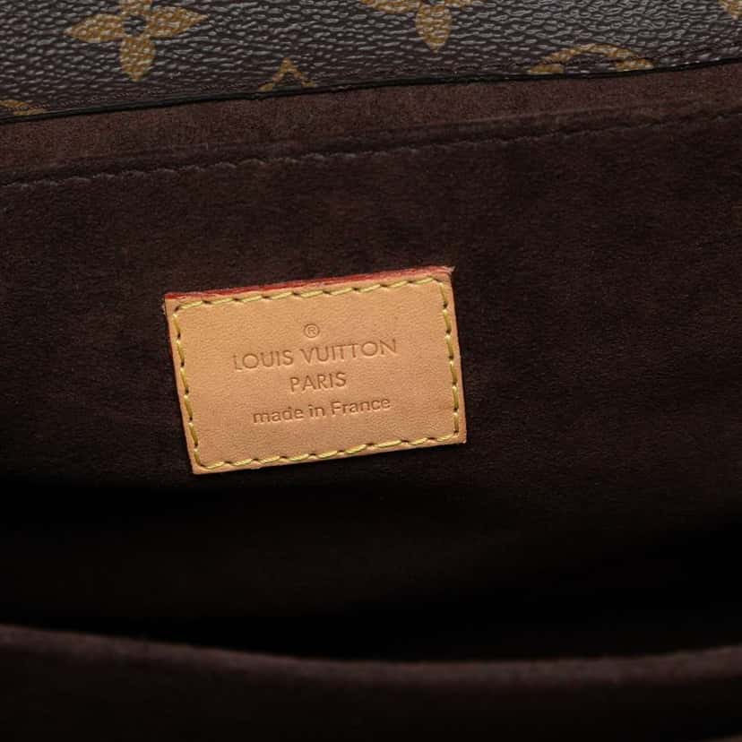Louis Vuitton Monogram Pochette Metis Brown Good condition - Box View