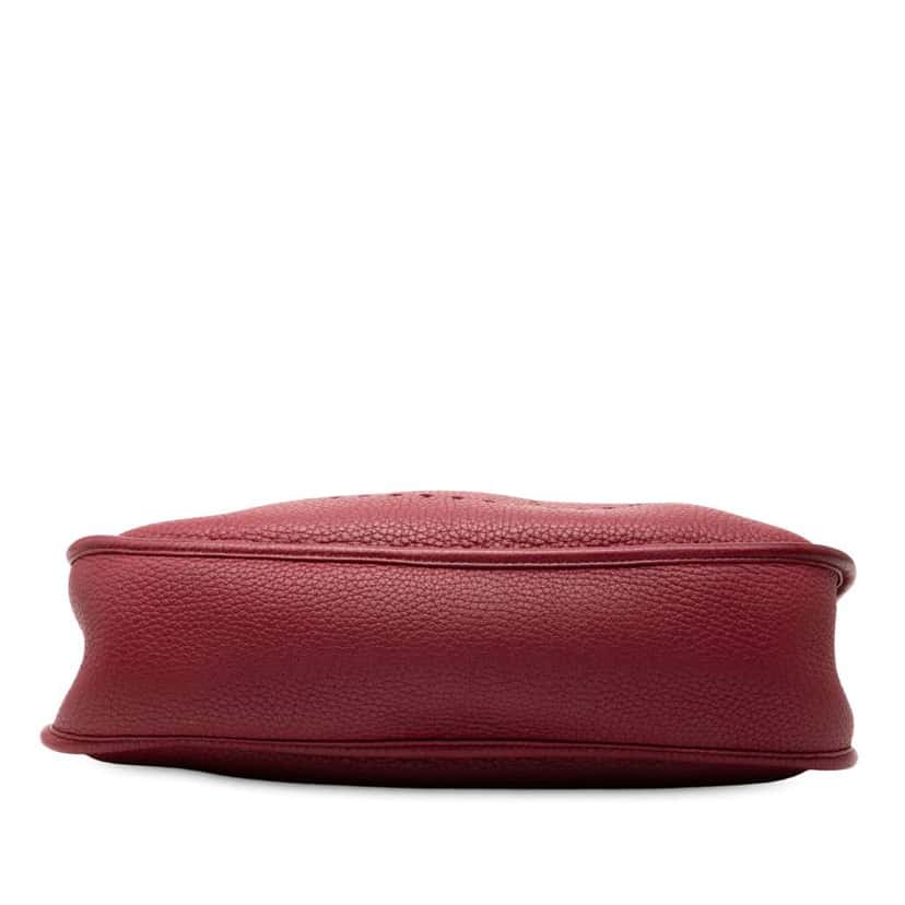 Hermès Clemence Evelyne I PM Red Leather Good condition - Inside View