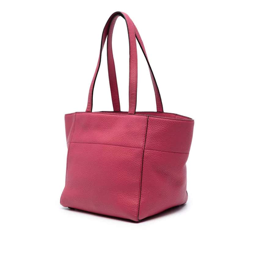 Prada Vitello Daino Tote Pink Leather Very good condition - Back View
