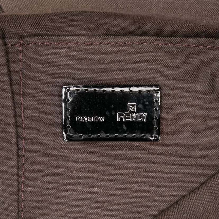 Fendi Zucca Canvas Crossbody Brown Canvas Good condition - Box View