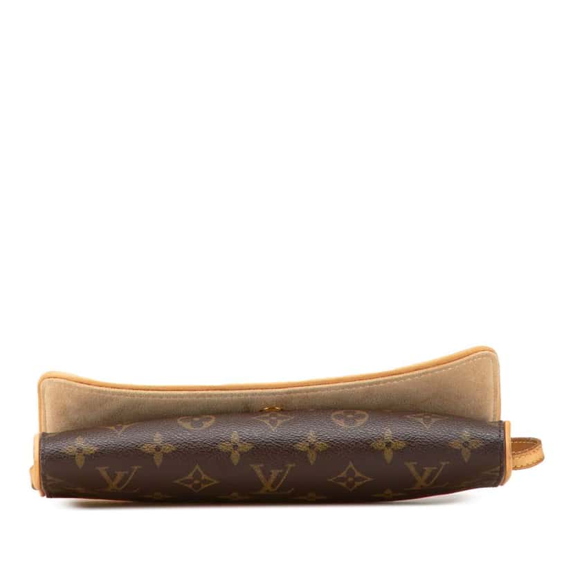 Louis Vuitton Monogram Pochette Twin GM Brown Canvas Very good condition - Inside View