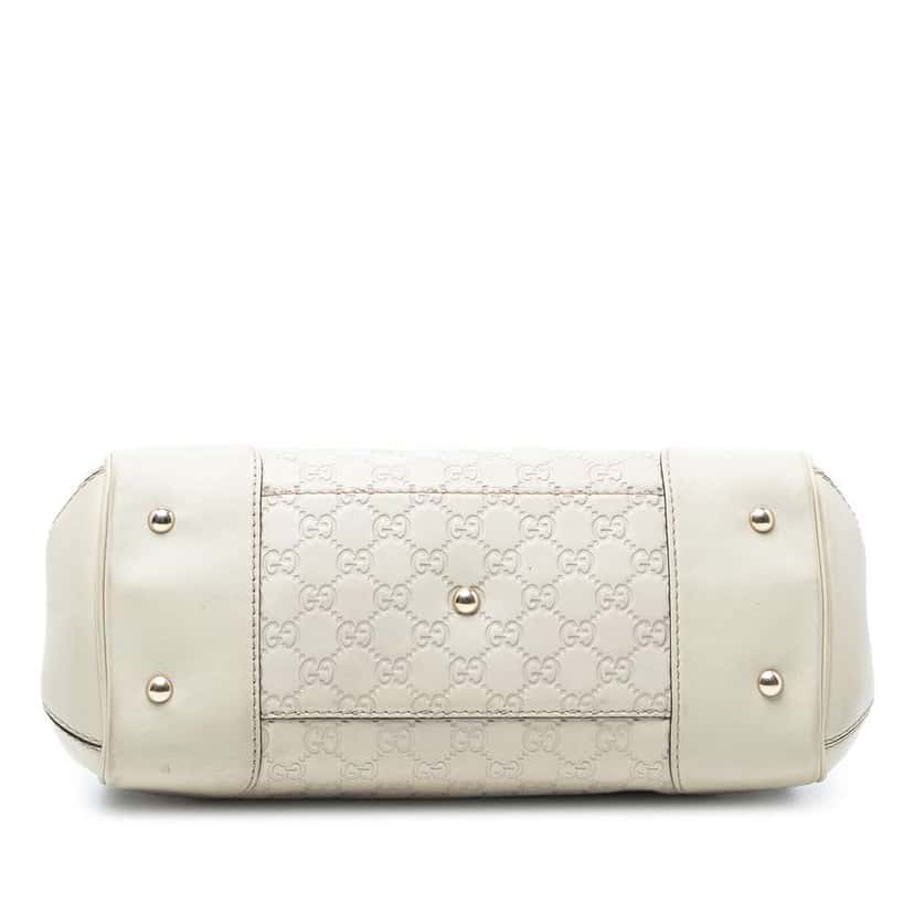 Gucci Guccissima Mayfair Tote Brown Leather Good condition - Inside View