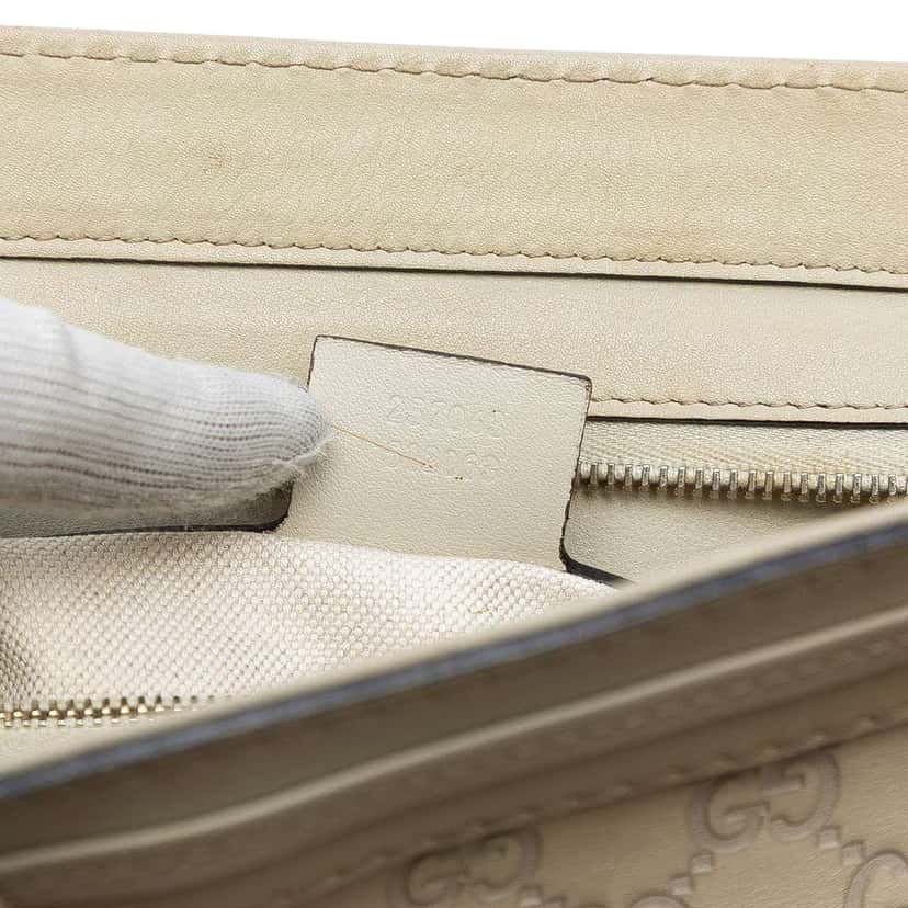 Gucci Guccissima Mayfair Tote Brown Leather Good condition - Box View