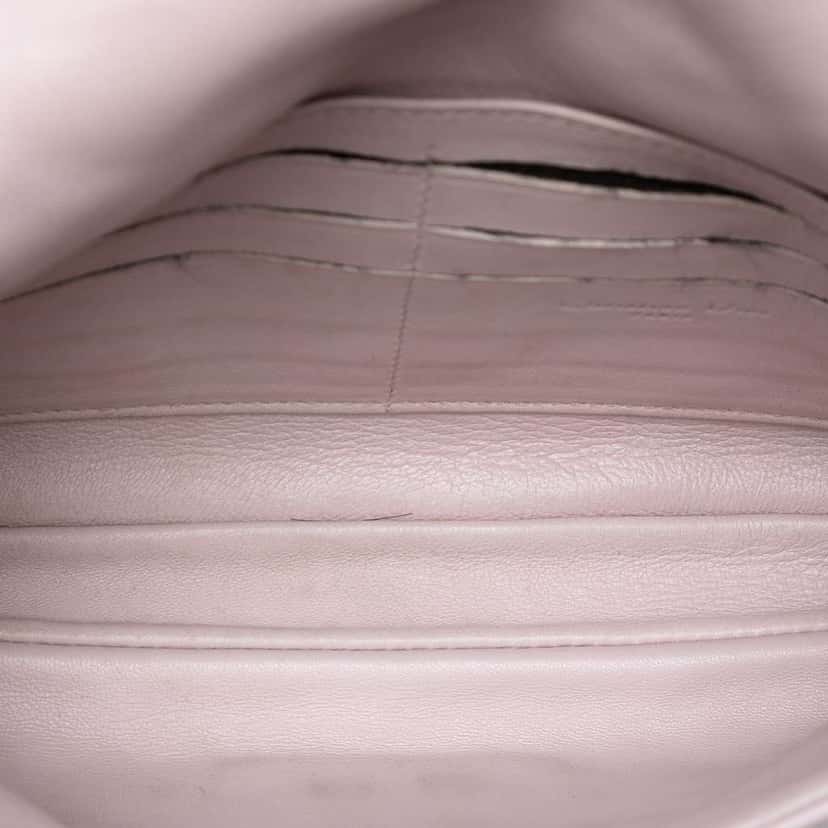Dior Lambskin Cannage Miss Dior Promenade Flap Pink Leather Good condition - Model View