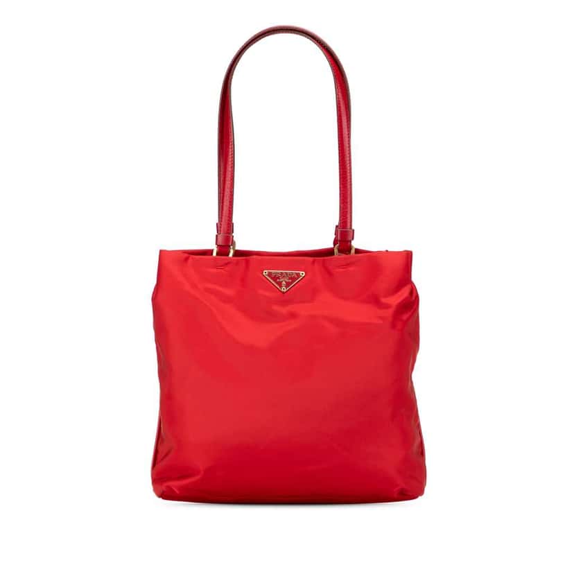 Prada Tessuto Tote Red Good condition - Front View