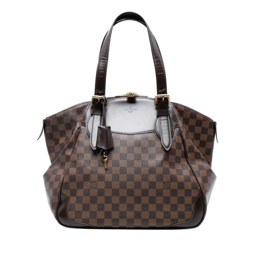 Louis Vuitton Damier Ebene Verona GM Brown Good condition - Front View