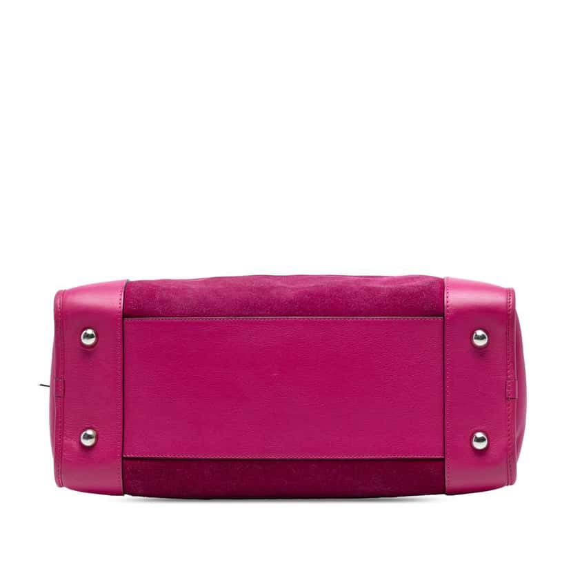 Loewe Suede Amazona 36 Pink Leather Good condition - Inside View