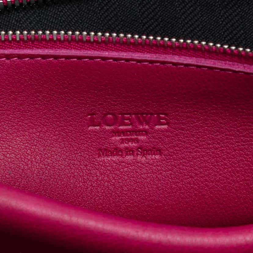 Loewe Suede Amazona 36 Pink Leather Good condition - Box View