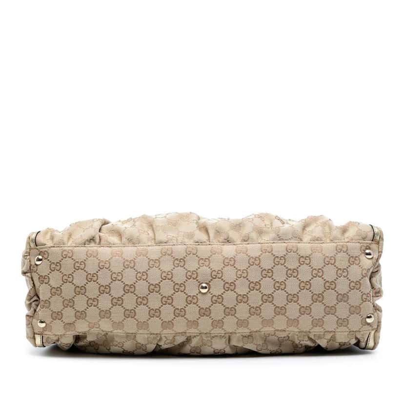 Gucci GG Canvas Abbey D Ring Shoulder Bag Brown Canvas Good condition - Inside View