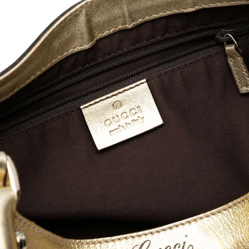 Gucci GG Canvas Abbey D Ring Shoulder Bag Brown Canvas Good condition - Box View