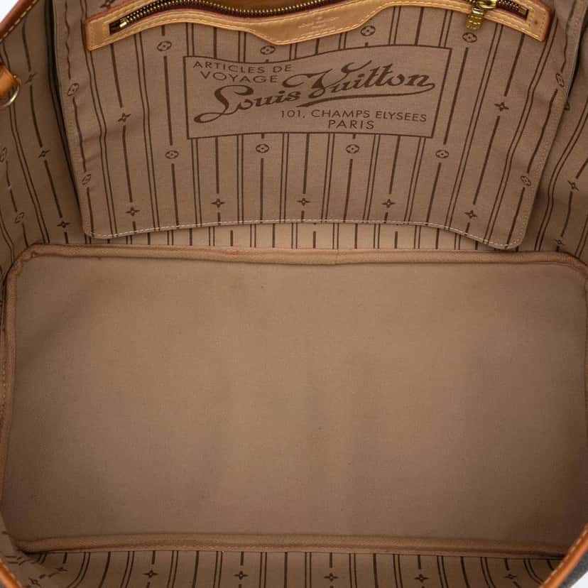 Louis Vuitton Monogram Neverfull GM Brown Good condition - Model View