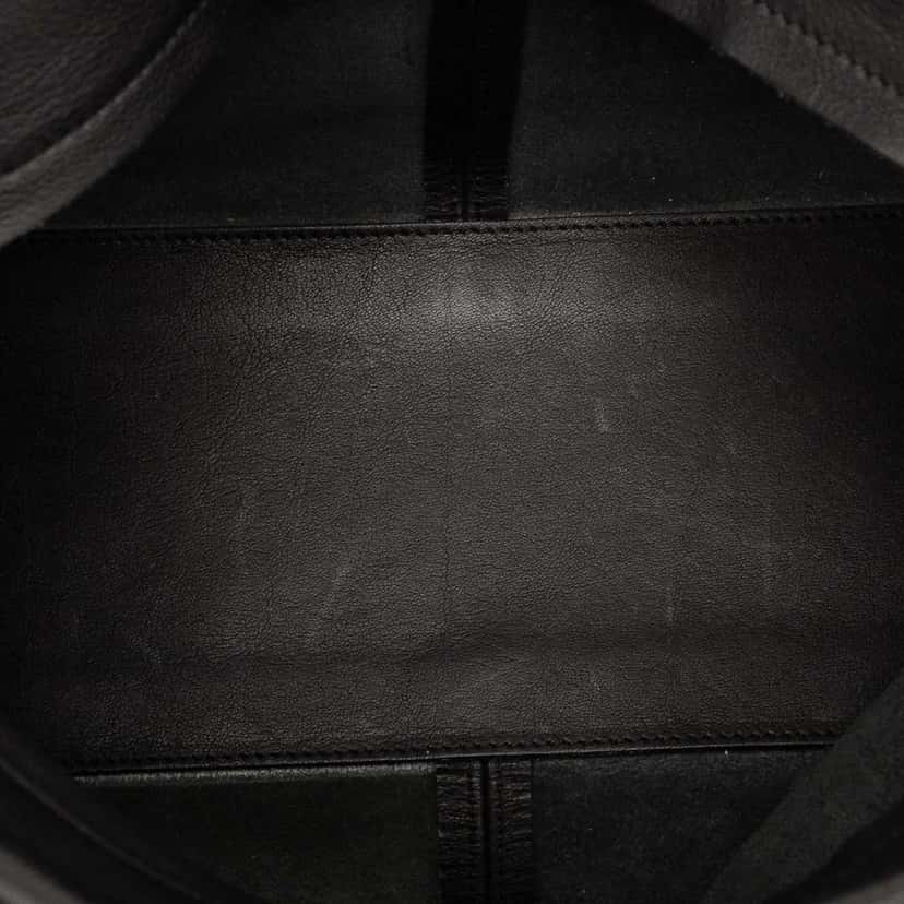 Loewe Nappa Clutch Black Leather Good condition - Model View