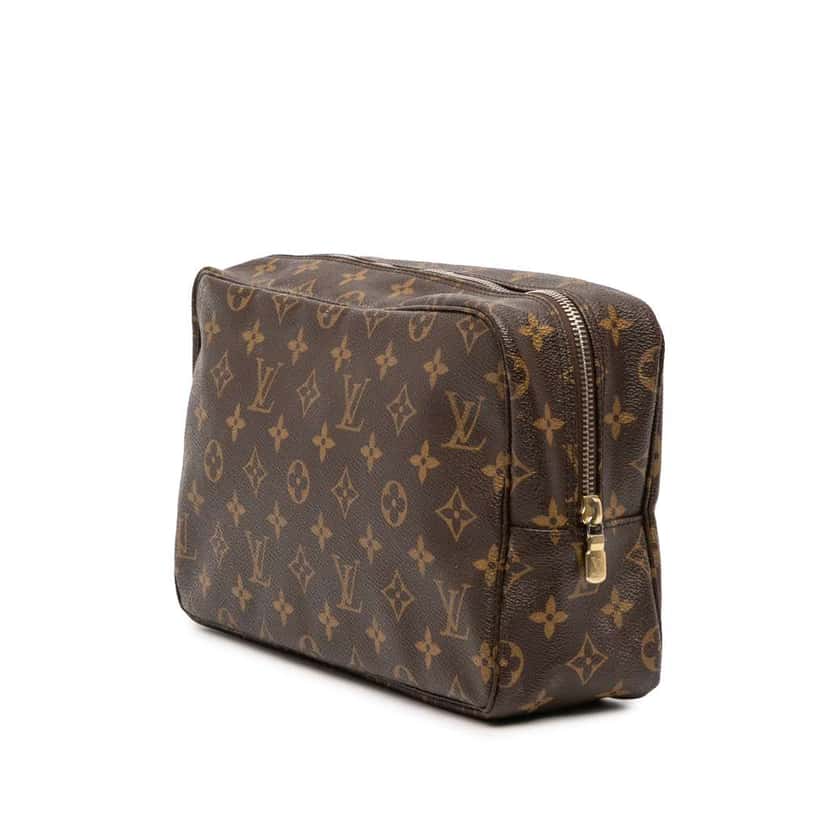 Louis Vuitton Monogram Trousse Toilette 28 Brown Good condition - Back View
