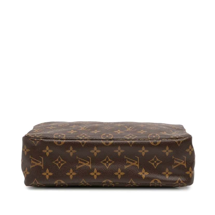 Louis Vuitton Monogram Trousse Toilette 28 Brown Good condition - Inside View