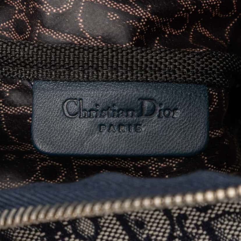 Dior Diorissimo Coated Canvas Handbag Black Canvas Good condition - Box View