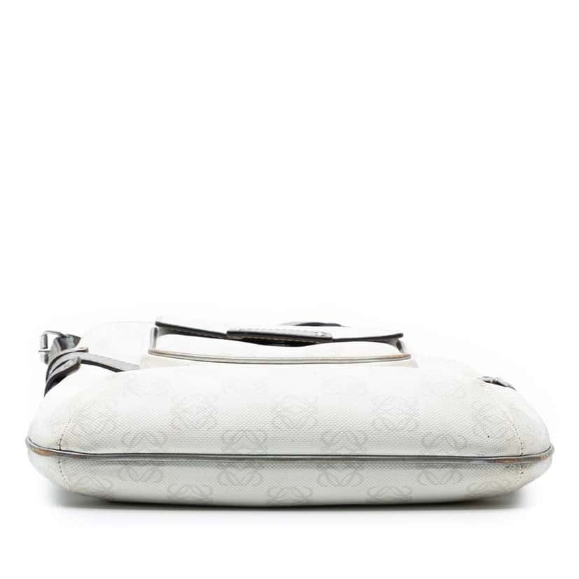 Loewe Anagram Coated Canvas Crossbody White Canvas Very good condition - Inside View