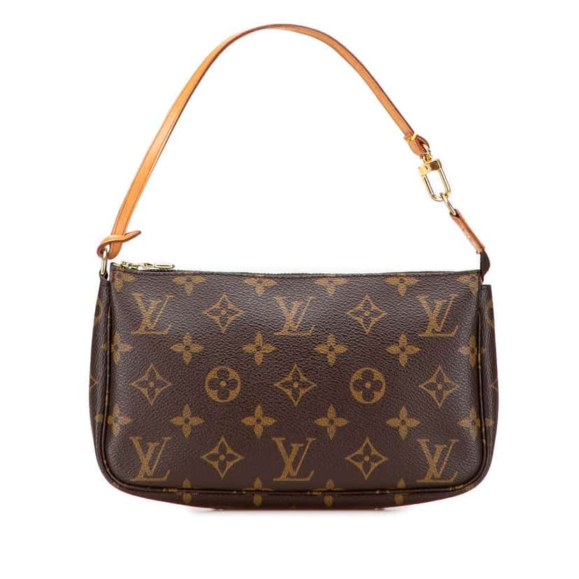 Louis Vuitton Monogram Pochette Accessoires Brown Good condition - Front View