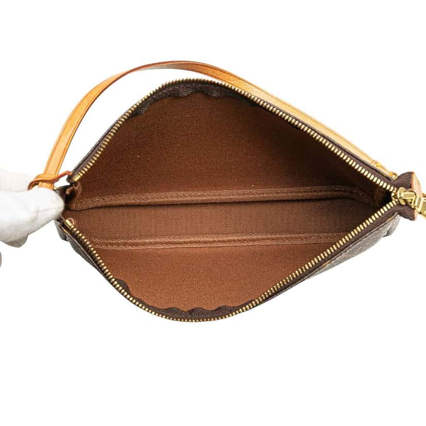 Louis Vuitton Monogram Pochette Accessoires Brown Good condition - Model View