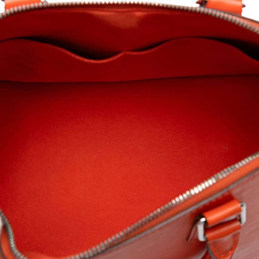 Louis Vuitton Epi Alma PM Orange Leather Good condition - Model View