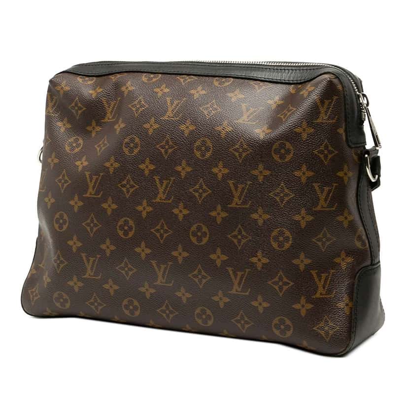 Louis Vuitton Monogram Macassar Torres Messenger Bag Brown Good condition - Back View