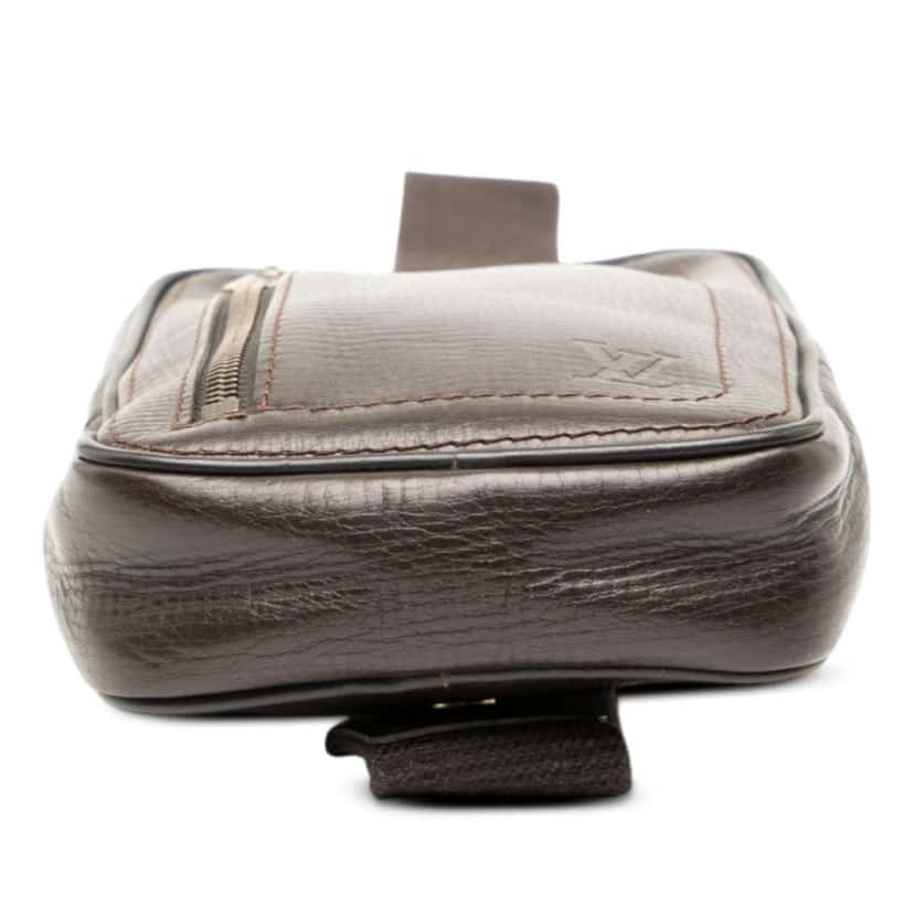 Louis Vuitton Utah Sioux Brown Leather Good condition - Inside View