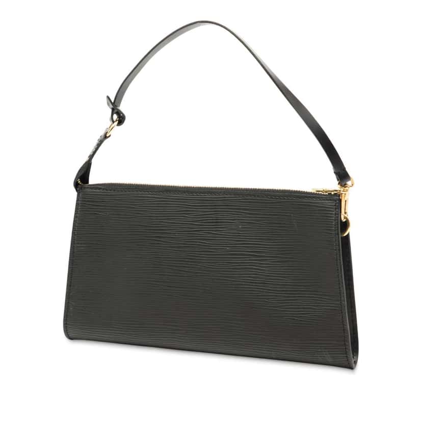 Louis Vuitton Epi Pochette Accessoires Black Leather Good condition - Back View